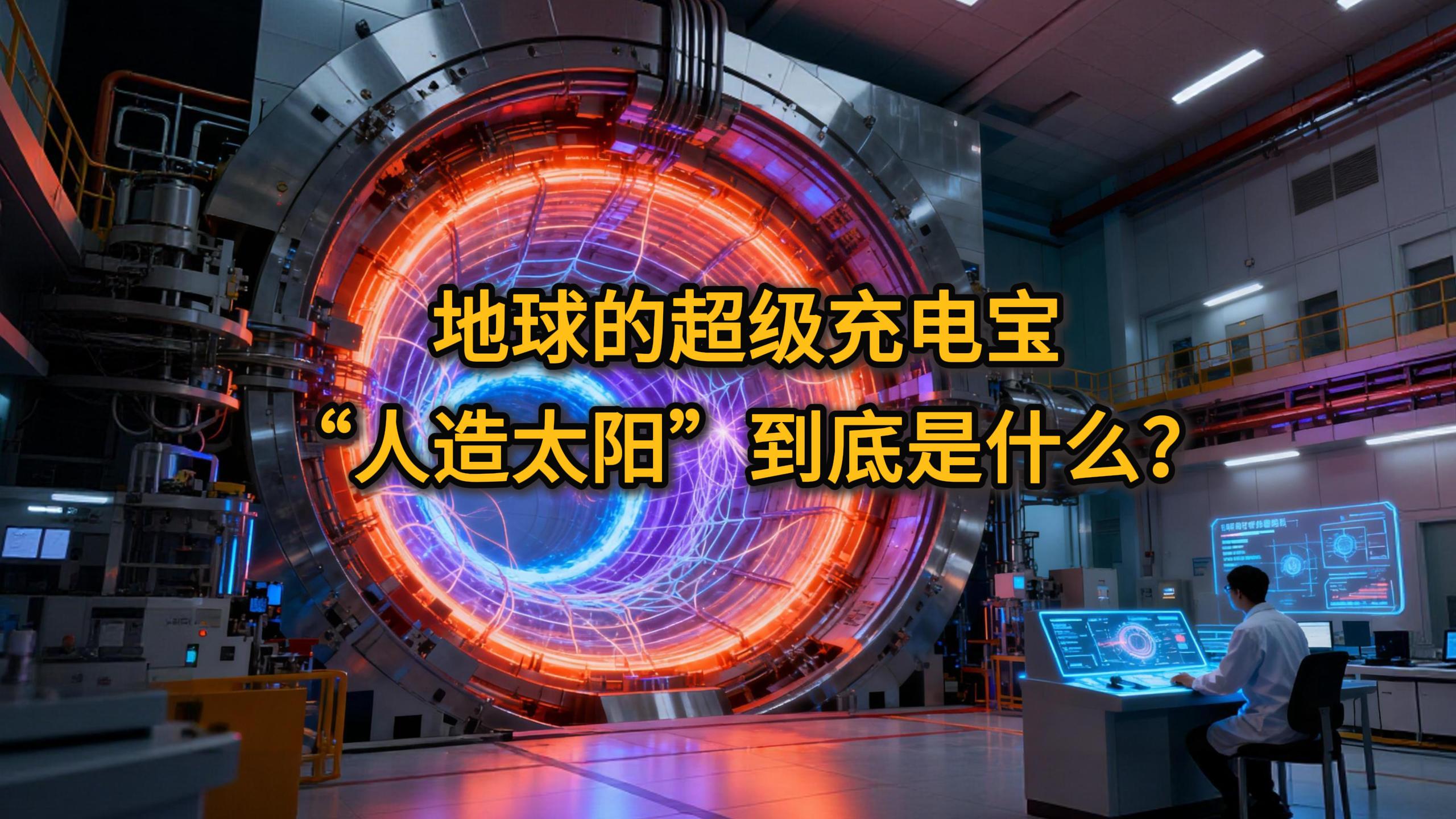 飛象趣談第三十八期!地球的“超級充電寶”——“人造太陽”到底是什么?